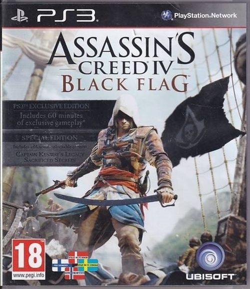 Assassins Creed 4 Black Flag - Special Edition - PS3 (B Grade) (Used) (Eng)